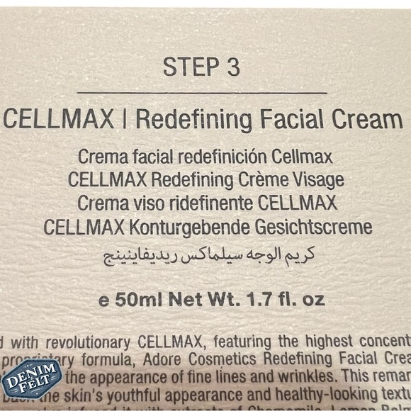 Adore Cellmax Kit Cellular Anti-Aging Serum & Cream Luxury Firming Skincare NEW - Picture 8 of 10